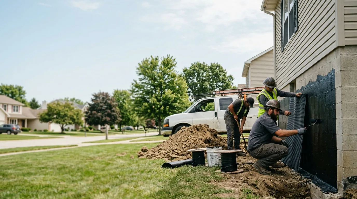 Basement Waterproofing in Burlington, WI near me